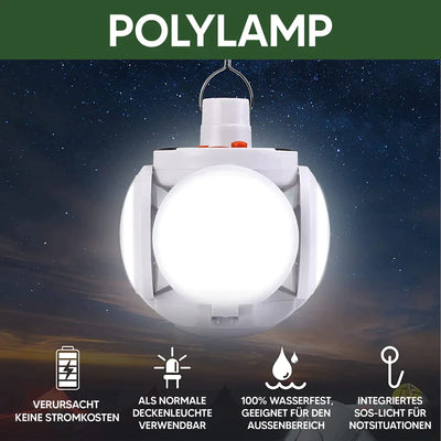 SmartLamp - Solarlampe mit 5 Leuchtflächen
