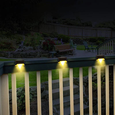 LED Solar Lampen Set für Treppen, Geländer und mehr